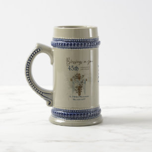 45th ORDINATION ANNIVERSARY Priest Pastor Minister Beer Stein