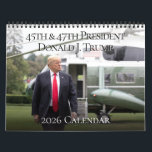 45th President Donald J Trump 2025 Photo Calendar<br><div class="desc">Re-live the 45th Trump presidency, including photos from 4th of July, Easter and Halloween at the White House. President Trump and first Lady Melania Trump 2025 Wall Calendar. Celebrate patriotism and American pride all year long with this President Donald J. Trump 2025 Wall Calendar. Makes a lovely gift for a...</div>