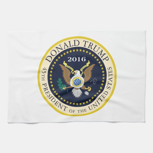 45th President of the United States Kitchen Towel (Horizontal)