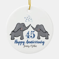 45th sapphire elephant anniversary