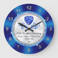 45th Wedding Anniversary Gift Ideas for Parents