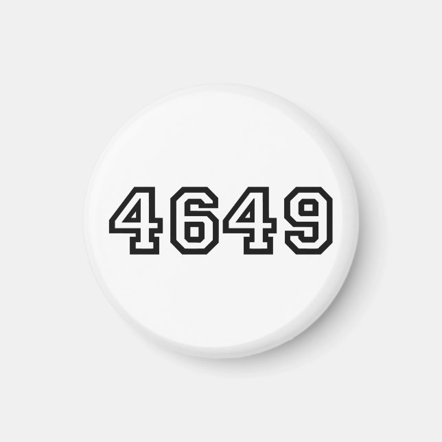 4649 Japanese Slang Yoroshiku Magnet (Front)