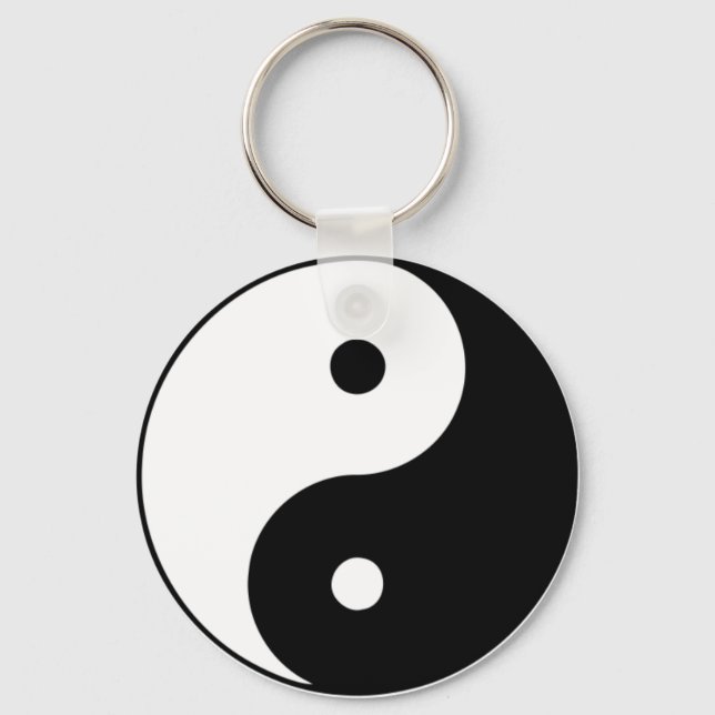 466px-Yin_yang.svg Keychain (Front)