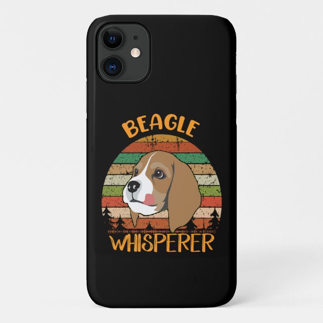 46 Beagle Whisperer Case-Mate iPhone Case (Back)