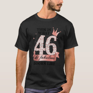 46 & Fabulous I Rose And White Party Group Candid  T-Shirt