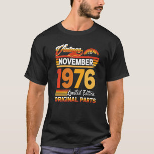 46 Years Old Retro Vintage November 1976 46th Birt T-Shirt