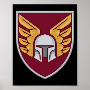 46th Airmobile Brigade (ukraine) Ukrainian Militar Poster