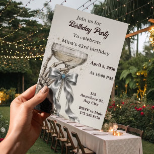 46th birthday invitation women