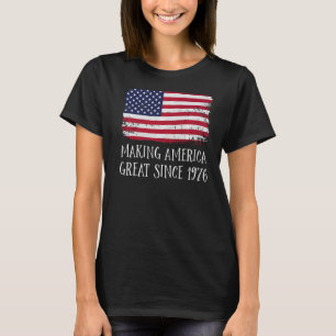 46th Birthday Making America Great Since 1976 5 T-Shirt
