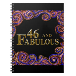 46th Birthday Notebook