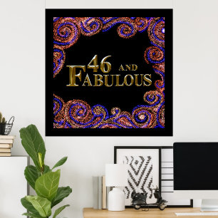 46th Birthday  Poster