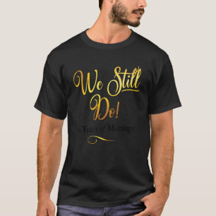 46th Wedding Anniversary 46 Years of Marriage Trav T-Shirt
