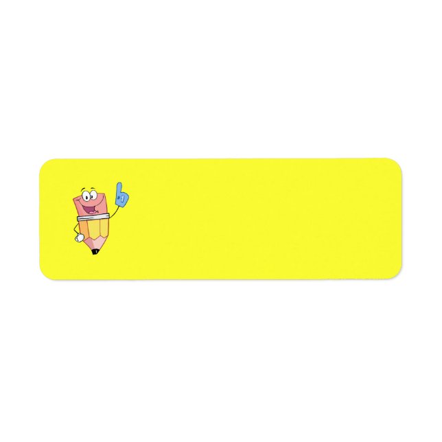 4766 HAPPY CARTOON SCHOOL PENCIL (Front)