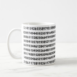 476 Digits of Pi Coffee Mug