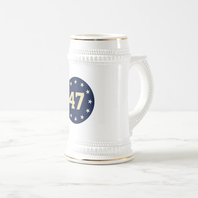 47 BEER STEIN (Front Right)