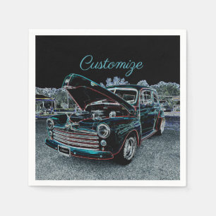 '47 Classic Automobile Napkin