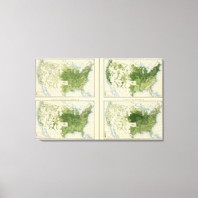 47 Corn 1890 Canvas Print (Front)