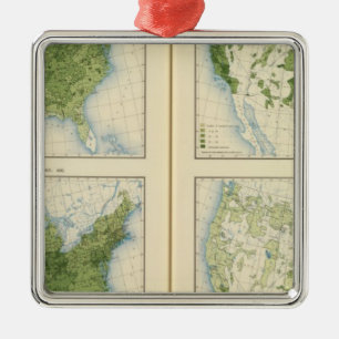 47 Corn 1890 Metal Ornament