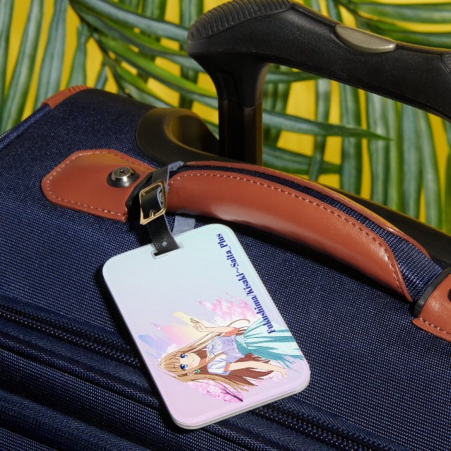 47_Plus 福島 希咲 - Fukushima Kisaki Luggage Tag (Front Insitu 1)