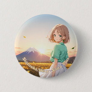 47_Plus 静岡 陽菜 - Shizuoka Hina 2 Inch Round Button