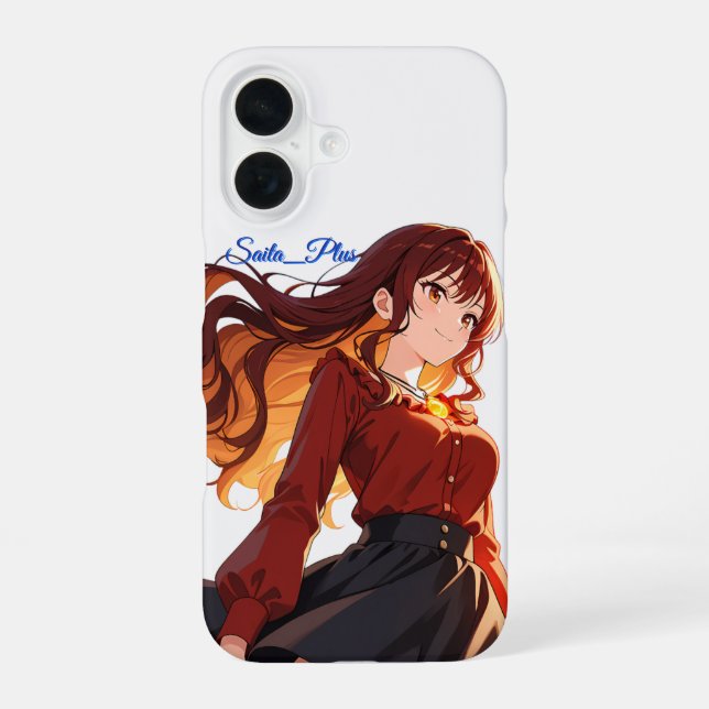 47_Plus – Anime Character Series iPhone 16 Case (Back)