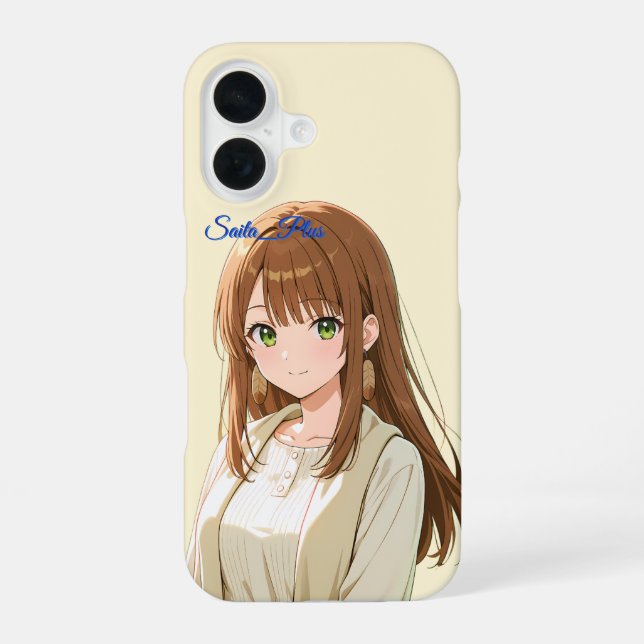 47_Plus – Anime Character Series iPhone 16 Case (Back)