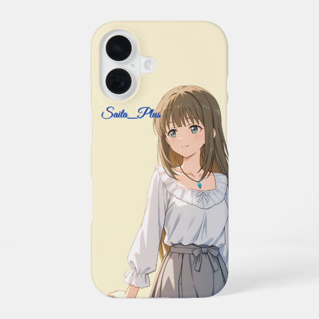 47_Plus – Anime Character Series iPhone 16 Case (Back)
