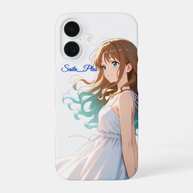 47_Plus – Anime Character Series iPhone 16 Case (Back)