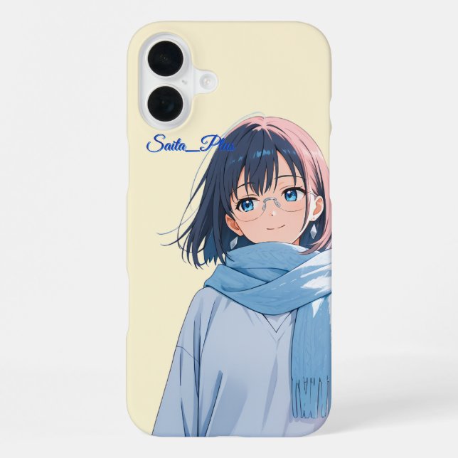 47_Plus – Anime Character Series iPhone Case (Back)