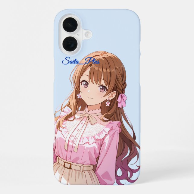 47_Plus – Anime Character Series iPhone Case (Back)