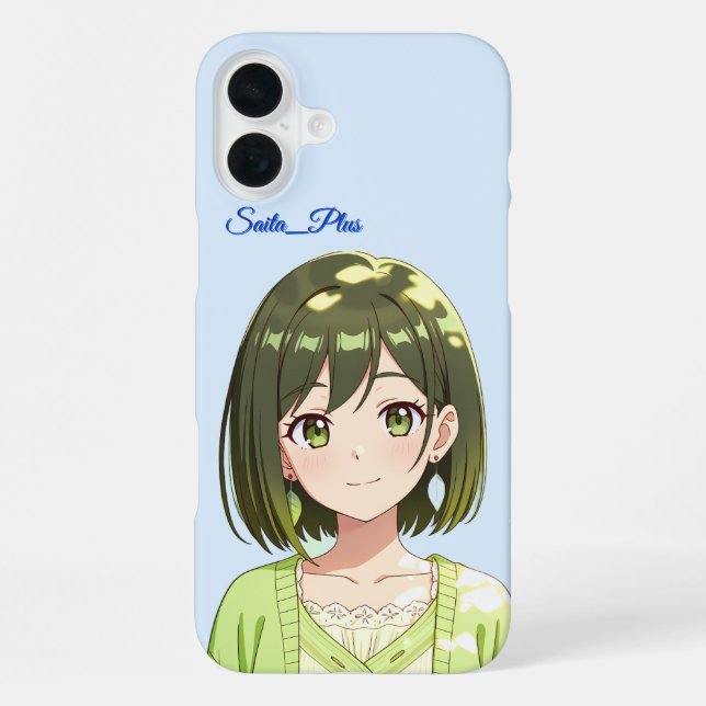 47_Plus – Anime Character Series iPhone Case (Back)