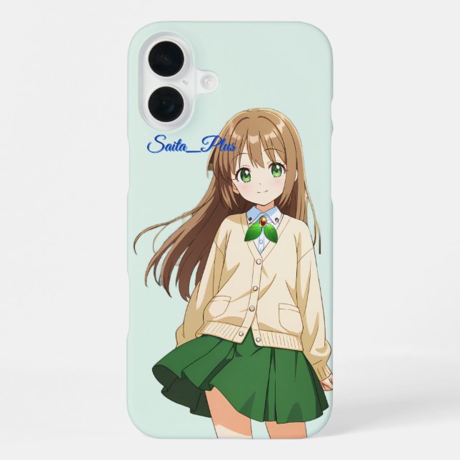 47_Plus – Anime Character Series iPhone Case (Back)