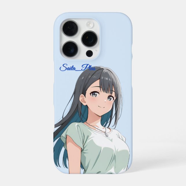 47_Plus – Anime Character Series iPhone Case (Back)
