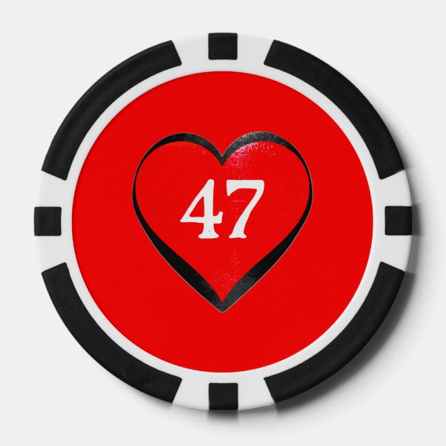 47 POKER CHIPS (Front)