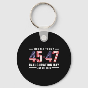 47 President Donald Trump Inauguration Day 2025 7 Keychain