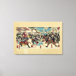 47 ronin The Loyal Samurai Canvas Print