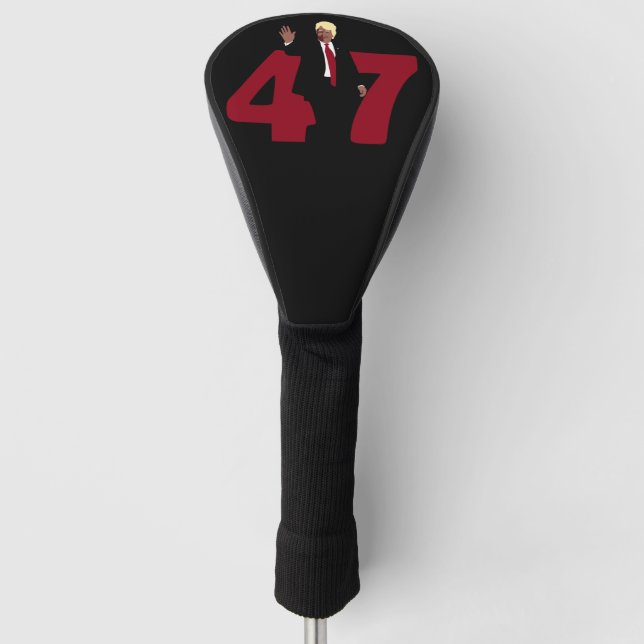 47 TRUMP 2024 GOLF HEAD COVER (Front)