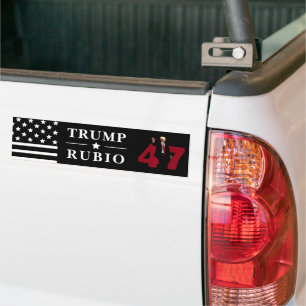 47 Trump Rubio 2024 Bumper Sticker