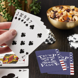 47 Trump Vance 2024 Playing Cards