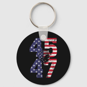 47 We The People 2024 Stand With American Flag 1  Keychain