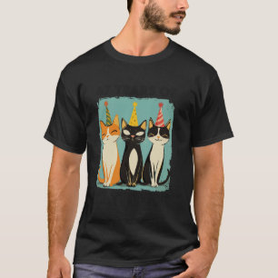 47 Years Of Cattitude 47th Birthday Cat Lover 47 Y T-Shirt
