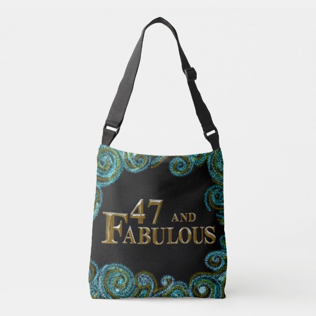 47th Birthday  Crossbody Bag (Front)