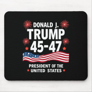 47th President Donald Trump Inauguration Day 3 Mouse Pad