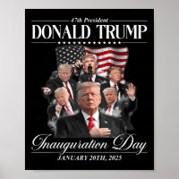 47th President Donald Trump Inauguration Day Jan 2