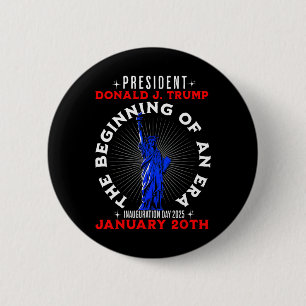 47th Usa President Trump Inauguration Day 2025 Rep 2 Inch Round Button