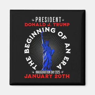 47th Usa President Trump Inauguration Day 2025 Rep Magnet