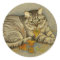4872 Autumn Cat Stickers