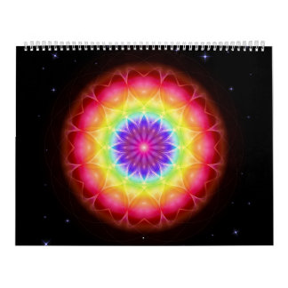 48 Mandalas as a ring binder Calendar