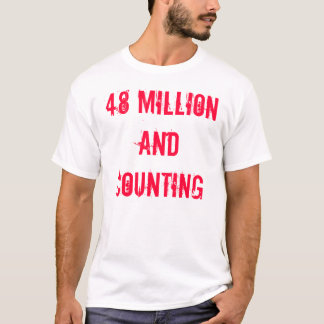 48 Million/Present-Day Holocaust T-Shirt