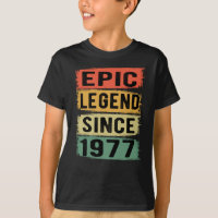 48 Years Old Bday 1977 Epic Legend 48th Birthday
